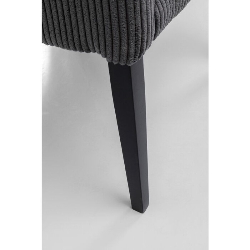 Chair with Armrest Mode Cord Grey